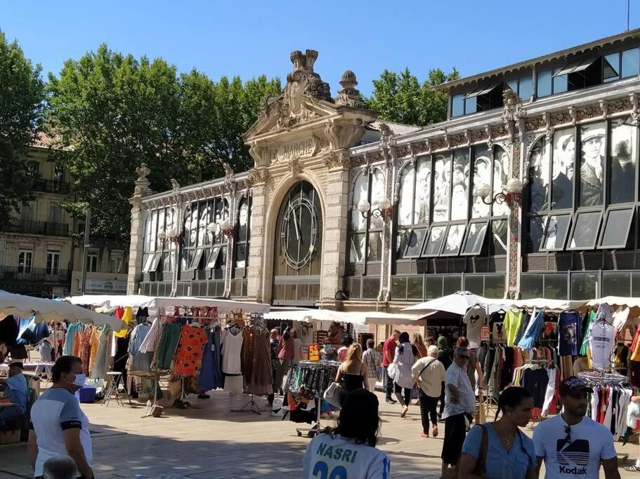 Appartement Avec Balcon, Bord Du Canal, Wifi. Narbonne Kültér fotó
